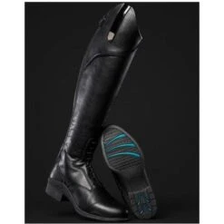 2022 Mountain Horse Womens Veganza Long Riding Boot 022120100ip - Black Colour Black -Equestrian Clothing Sales 4370 veganza20on20black.700x700
