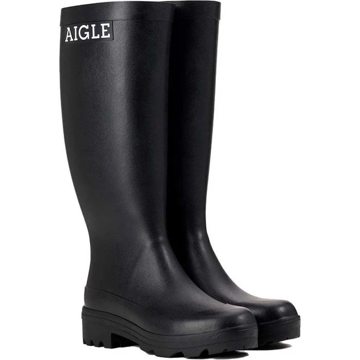 2022 Aigle Womens Atelier Boots S06624 - Noir 4 2022 Aigle Womens Atelier Boots S06624 - Noir - Image 2