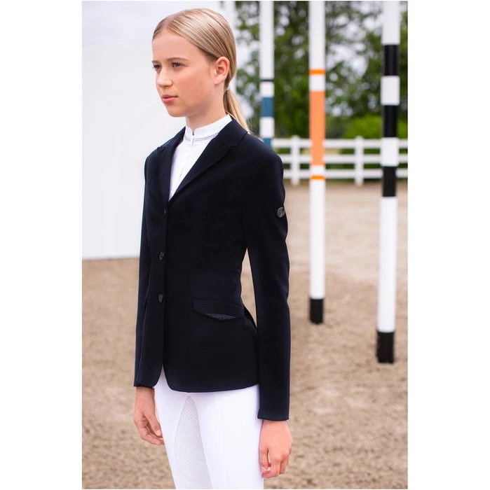 2022 Pikeur Girls Isalienne Show Jacket 159100 - Night Blue 6 2022 Pikeur Girls Isalienne Show Jacket 159100 - Night Blue - Image 4