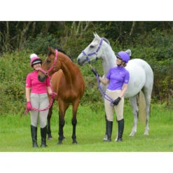 2022 Woof Wear Womens Performance Riding Shirt & Hat Cover - Lilac -Equestrian Clothing Sales 4507 DSC 15861.700x700