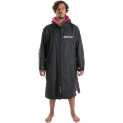 2021 Dryrobe Advance Long Sleeve Premium Outdoor Change Robe LSDABB - Black / Pink Colour Black/Pink -Equestrian Clothing Sales 4521 3.700x700