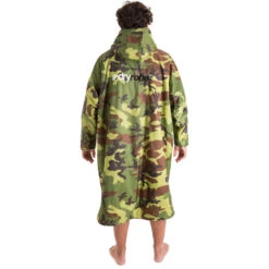 2021 Dryrobe Advance Long Sleeve Premium Outdoor Change Robe LSDABB - Camo / Grey Colour Grey/Camo -Equestrian Clothing Sales 4523 3.700x700