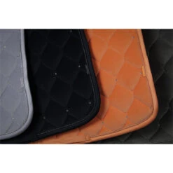 2022 Eskadron Velvet Crystal Saddle Cloth 213072 496 380 - Navy -Equestrian Clothing Sales 4550 esk 0122 kam 213072 496 xxx add11.700x700