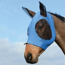 2022 Weatherbeeta Sweet Itch Shield Combo Neck Fly Rug With FREE Fly Mask Bundle WFRFM4 - Blue / White -Equestrian Clothing Sales 4662 3858 1.2000x2000.700x700