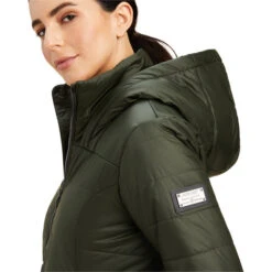 2022 Ariat Womens Harmony Insulated Jacket 10041215 - Forest Mist -Equestrian Clothing Sales 4712 F22 WMS ENGL 10041215 detail01.700x700