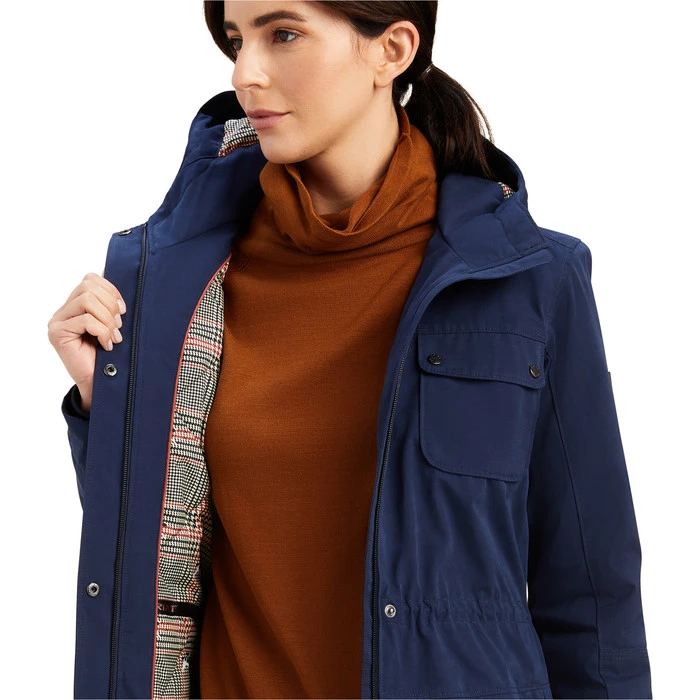 2022 Ariat Womens Argentium Insulator Parka Jacket 10041230 - Navy Colour Navy 5 2022 Ariat Womens Argentium Insulator Parka Jacket 10041230 - Navy Colour Navy - Image 3