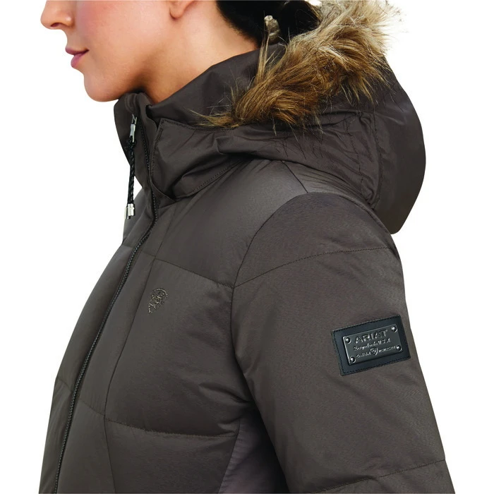 2022 Ariat Womens Altitude Down Jacket 10041238 - Banyan Bark 5 2022 Ariat Womens Altitude Down Jacket 10041238 - Banyan Bark - Image 3