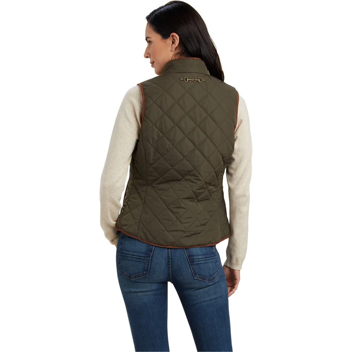 2022 Ariat Womens Woodside 2.0 Vest 10041246 - Earth Colour Earth 4 2022 Ariat Womens Woodside 2.0 Vest 10041246 - Earth Colour Earth - Image 2