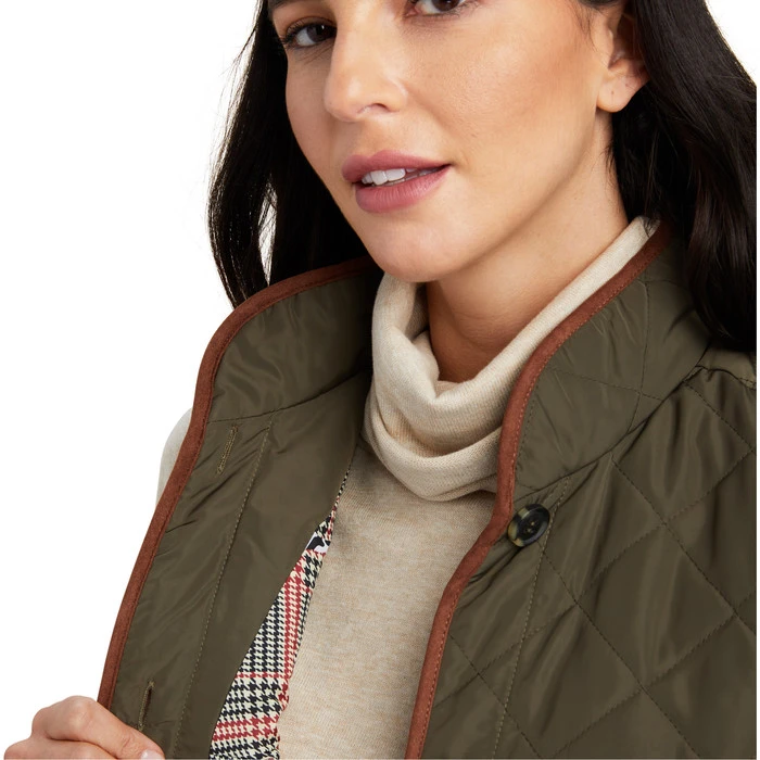 2022 Ariat Womens Woodside 2.0 Vest 10041246 - Earth Colour Earth 5 2022 Ariat Womens Woodside 2.0 Vest 10041246 - Earth Colour Earth - Image 3