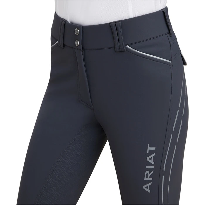 2022 Ariat Womens Tri Factor Lumina Grip Full Seat Breech 10041258 - Ebony 5 2022 Ariat Womens Tri Factor Lumina Grip Full Seat Breech 10041258 - Ebony - Image 3