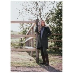 2022 Mountain Horse Womens Stella Softshell Parka 33250 - Green Colour Green 9 2022 Mountain Horse Womens Stella Softshell Parka 33250 - Green Colour Green -Equestrian Clothing Sales 4821 stella20parka20crew20pullover20diana20cumberland.700x700