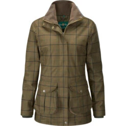 2022 Alan Paine Womens Axford Coat AXFLCOT - Green Check -Equestrian Clothing Sales 4855 202220Alan20Paine20Womens20Axford20Coat20AXFLCOT2020 20Green20Check20Stand.700x700