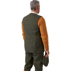 2022 Alan Paine Mens Rutland Tweed Shooting Waistcoat RUTGSHW - Seaweed -Equestrian Clothing Sales 4889 202220Alan20Paine20Mens20Rutland20Tweed20Shooting20Waistcoat20RUTGSHW2020 20Seaweed20Back.700x700