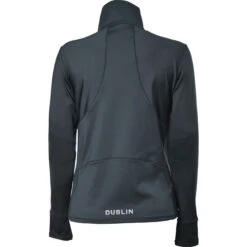 2022 Dublin Womens Nyla Active Zip Jacket 1010952002 - Asphalt -Equestrian Clothing Sales 4947 1010952000 ASPHALT DB Nyla Active Zip Jacket Image Null Hero.700x700
