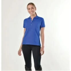 2022 Dublin Womens Lily Cap Sleeve Polo Top 1000385 - Cobalt Colour Cobalt -Equestrian Clothing Sales 4952 5f7accd5391f872a59467699504944ba.700x700