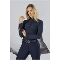 2022 Pikeur Womens Sinja Shirt 228500 241 390 - Night Blue -Equestrian Clothing Sales 5058 202220Pikeur20Womens20Sinja20Shirt20228500202412039020 20Night20Blue2.700x700