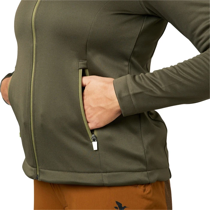2022 Seeland Womens Emily Fleece 13021562203 - Pine Green 6 2022 Seeland Womens Emily Fleece 13021562203 - Pine Green - Image 4