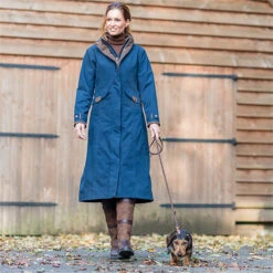 2022 Baleno Womens Kensington Coat 772B - Navy Colour Navy -Equestrian Clothing Sales 517 202220Baleno20Womens20Kensington20Coat20772B20 20Navy20Lifestyle.700x700