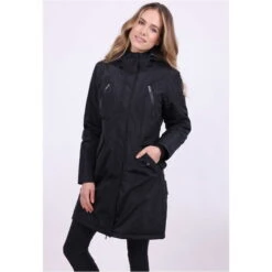 2022 Imperial Riding IRH Jolly Tech Parka KL36322009 - Black -Equestrian Clothing Sales 5202 KL36322009 9000 900020 20Black 4.700x700