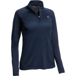 2022 Ariat Womens Sunstopper 2.0 1/4 Zip Baselayer Top & FREE Team Cap Bundle - Team / Navy -Equestrian Clothing Sales 5215 1598 202220Ariat20Womens20Sunstopper202.0201420Zip20Base20Layer20Top201003935320 20Navy20Product.2000x2000.700x700