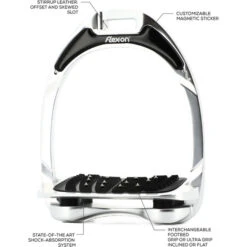2022 Flex-on Aluminium Ultra Grip Stirrups A21PUG2105 - Aluminium Colour Aluminium -Equestrian Clothing Sales 5239 Aluminium20Ultra20Grip20Stirrups.700x700