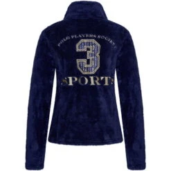 2022 HV Polo Womens Liliane Fleece Jacket 401493452 - Navy -Equestrian Clothing Sales 5296 202220HV20Polo20Womens20Liliane20Fleece20Jacket2040149345220 20Navy20Back.700x700