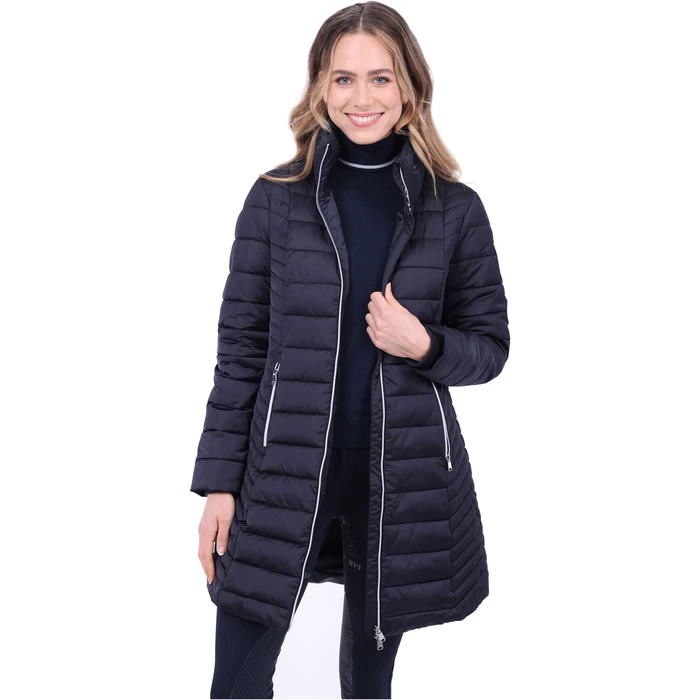 2022 HV Polo Womens Celine Long Jacket 406093464 - Navy 8 2022 HV Polo Womens Celine Long Jacket 406093464 - Navy - Image 6