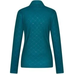 2022 HV Polo Womens Welmoed Luxury Long Sleeve Top 403093454 - Deep Sea Blue Colour Deep Sea Blue -Equestrian Clothing Sales 5321 202220HV20Polo20Welmoed20Luxury20Long20Sleeve20Top2040309345420 20Deep20Sea20Blue20Back.700x700
