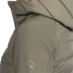 2022 HKM Womens Hybrid Jacket 13589 - Olive Green 9 2022 HKM Womens Hybrid Jacket 13589 - Olive Green -Equestrian Clothing Sales 5403 202220HKM20Womens20Hybrid20Jacket201358920 20Olive20Green20Arm20Close20Up.700x700