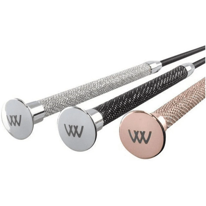 2022 Woof Wear Glitz Dressage Whip WH0001 - Silver Colour Silver 4 2022 Woof Wear Glitz Dressage Whip WH0001 - Silver Colour Silver - Image 2