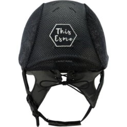 2022 Charles Owen This Esme Cosmic JS1 Pro & Free Replacement Headband & Free Hat Silk - Black -Equestrian Clothing Sales 5629 202220Charles20Owen20ThisEsme20Cosmic20JS120Pro2020Free20Myps20headhead2020Free20Hat20Silk20JS1PTEC20 20Black20Back.700x700
