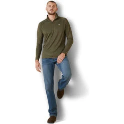 2023 Ariat Mens Sunstopper 1/4 Zip Baselayer 10043608 - Beetle -Equestrian Clothing Sales 5856 202320Ariat20Mens20Sunstopper201420Zip20Baselayer201004360820 20Beetle20Front.700x700