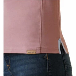 2023 Ariat Womens Cloverdale Polo 10043902 - Nostalgia Rose 11 2023 Ariat Womens Cloverdale Polo 10043902 - Nostalgia Rose -Equestrian Clothing Sales 5872 10043902 02.700x700