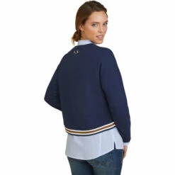 2023 Ariat Womens Pacifica Sweatshirt 10043895 - Navy 10 2023 Ariat Womens Pacifica Sweatshirt 10043895 - Navy -Equestrian Clothing Sales 5883 10043895 back.700x700