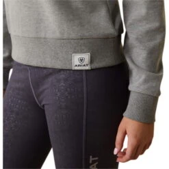 2023 Ariat Womens Just Hoodie 10043443 - Heather Grey -Equestrian Clothing Sales 5888 202320Ariat20Womens20Just20Hoodie201004344320 20Heather20Grey20Close20Up.700x700