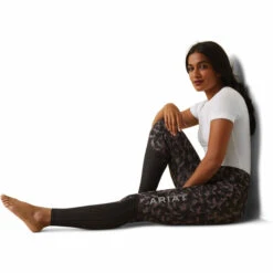 2023 Ariat Womens Eos Full Seat Tights 10043585 - Periscope Camo Horse -Equestrian Clothing Sales 5893 10043585 front.700x700