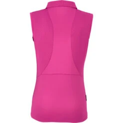 2023 Pikeur Womens Jarla Sleeveless Polo Shirt 322600 230 740 - Hot Pink Colour Hot Pink -Equestrian Clothing Sales 5918 pik 322600 230 740 b.700x700