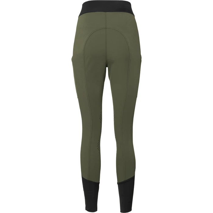 2023 Mountain Horse Womens Megan Pullon Breeches 053450400 - Green Colour Green 4 2023 Mountain Horse Womens Megan Pullon Breeches 053450400 - Green Colour Green - Image 2