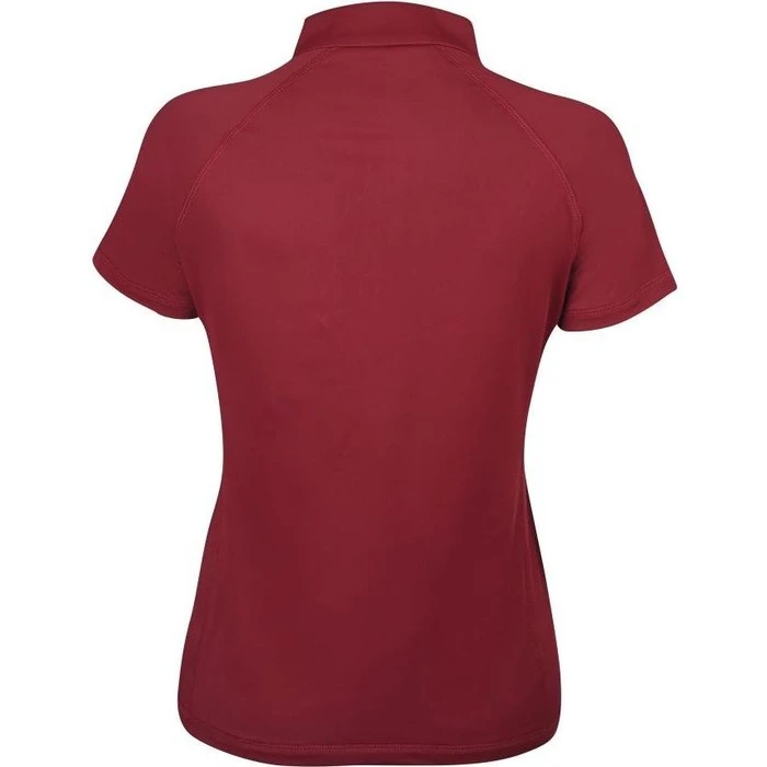 2023 Weatherbeeta Womens Prime Short Sleeve Top & Prime Dressage Saddle Pad Bundle 1019060001000745 - Maroon 4 2023 Weatherbeeta Womens Prime Short Sleeve Top & Prime Dressage Saddle Pad Bundle 1019060001000745 - Maroon - Image 2