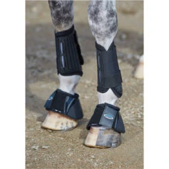 2023 Weatherbeeta Eventing Front Boots 8076 - Black -Equestrian Clothing Sales 6030 807624 STANDING.700x700