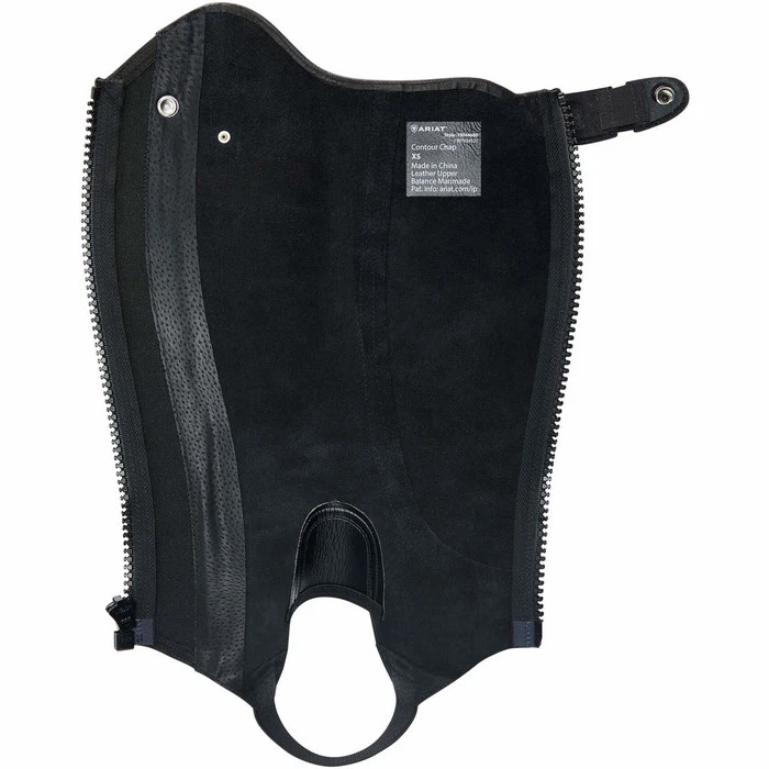 2023 Ariat Heritage Contour Half Chap 10044599 - Black Colour Black 4 2023 Ariat Heritage Contour Half Chap 10044599 - Black Colour Black - Image 2