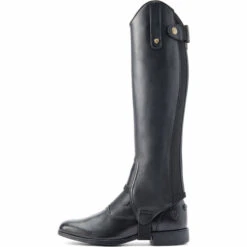 2023 Ariat Heritage Contour Half Chap 10044599 - Black Colour Black 9 2023 Ariat Heritage Contour Half Chap 10044599 - Black Colour Black -Equestrian Clothing Sales 6073 10044600 side.700x700