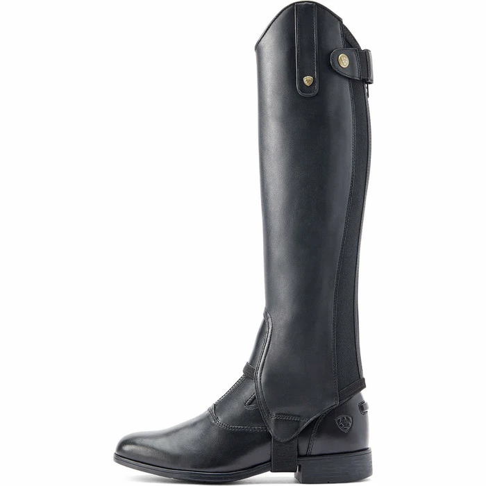 2023 Ariat Heritage Contour Half Chap 10044599 - Black Colour Black 6 2023 Ariat Heritage Contour Half Chap 10044599 - Black Colour Black - Image 4