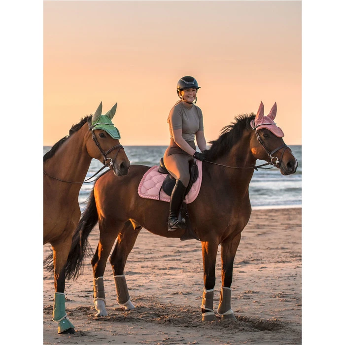 2023 PS Of Sweden Ruffle Jump Saddle Pad 1110-058 - Peach 5 2023 PS Of Sweden Ruffle Jump Saddle Pad 1110-058 - Peach - Image 3