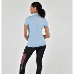 2023 Dublin Womens Kylee Short Sleeve Shirt II 10055250 - Ice Blue Colour Ice Blue -Equestrian Clothing Sales 6113 1f4efe9baac4b5262b61e01a8616e2c1.700x700