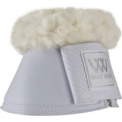 2023 Woof Wear Club Brushing Boots & Pro Overreach Sheepskin Boots Bundle WB0003WB0052 - White Colour White -Equestrian Clothing Sales 6190 Woof Wear Pro Overreach Sheepskin Boots White.2000x2000.700x700