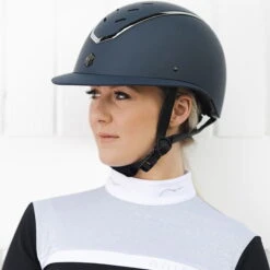 2023 Charles Owen Kylo Standard Peak Riding Helmet KYLO - Navy Matte / Pewter 13 2023 Charles Owen Kylo Standard Peak Riding Helmet KYLO - Navy Matte / Pewter -Equestrian Clothing Sales 6304 202320Charles20Owen20Kylo20Standard20Peak20Riding20Helmet20KYLO20 20Navy20Matte2020Pewter20Lifestyle202.700x700