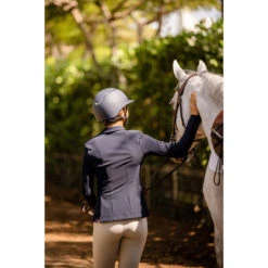 2023 Charles Owen Kylo Standard Peak Riding Helmet KYLO - Navy Matte / Pewter 14 2023 Charles Owen Kylo Standard Peak Riding Helmet KYLO - Navy Matte / Pewter -Equestrian Clothing Sales 6304 NSP 8667.700x700