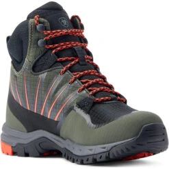 2023 Ariat Womens Skyline Solaris Waterproof Boot - Forest / Orange -Equestrian Clothing Sales 6311 202320Ariat20Womens20Skyline20Solaris20Waterproof20Boot20 20Forest20Orange20Front202.700x700