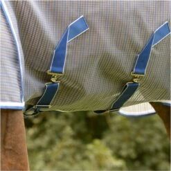 2023 Weatherbeeta Horse Comfitec Ripshield Plus With FREE Fly Mask 101837908049 - Navy / White / Black -Equestrian Clothing Sales 6312 202320Weatherbeeta20Comfitec20Ripshield20Plus20With20Ultra20Belly20Wrap20Combo20Neck201018379020Close20Up201.700x700